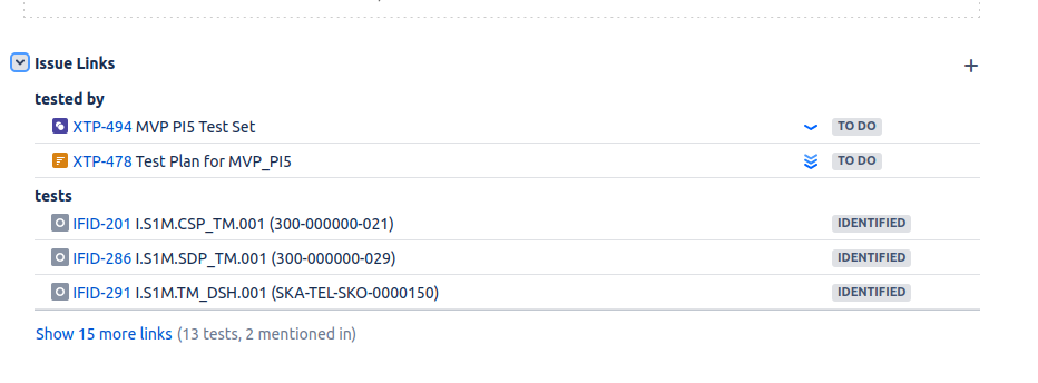 the tickets VTS-221 is linked to