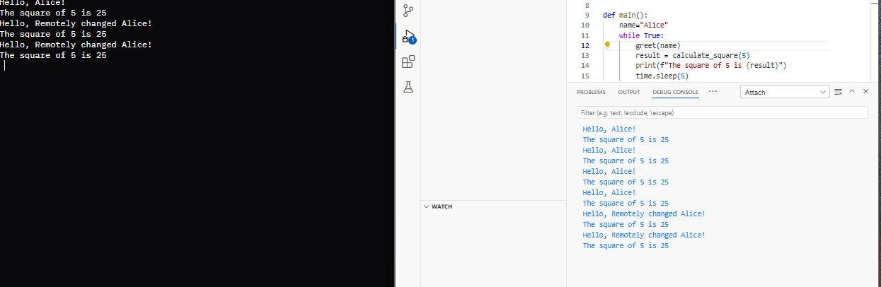 Coder remote context change