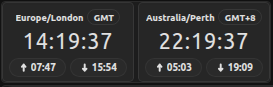 Clock Widget