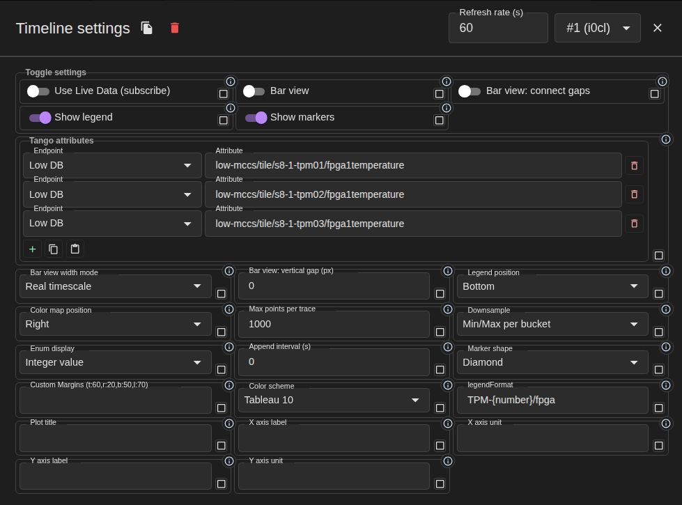 Widget Configuration Portal